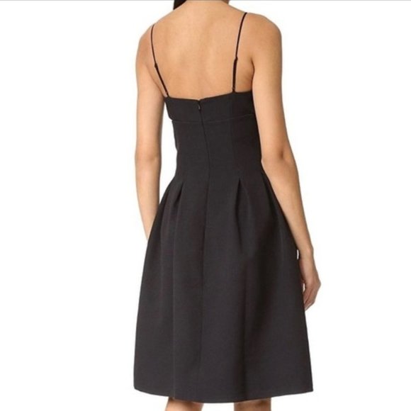 Kendall + Kylie Cutout Black Midi Dress Small - Picture 2 of 13